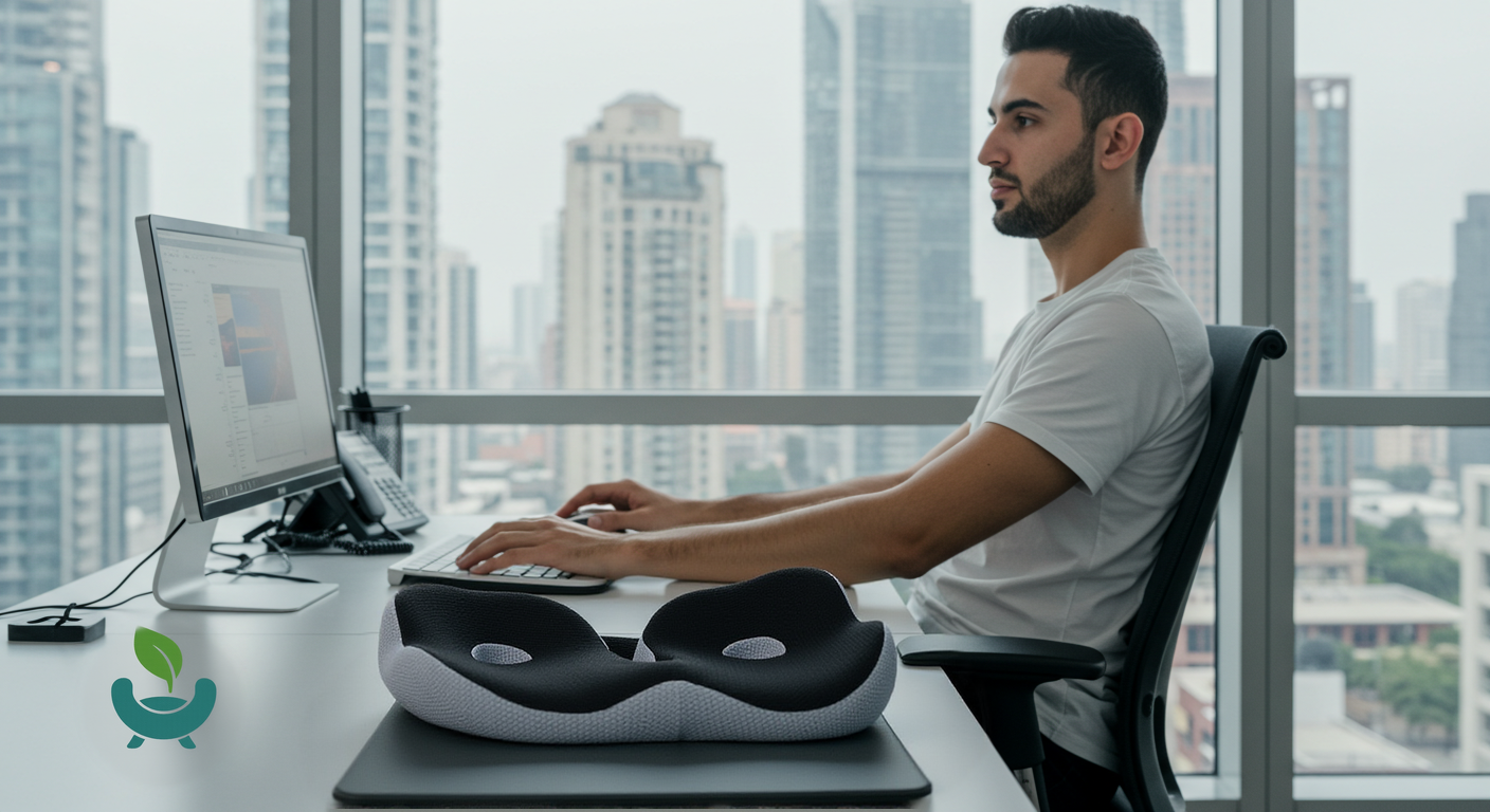 Orthopedic Seat Cushion for Comfort & Relief