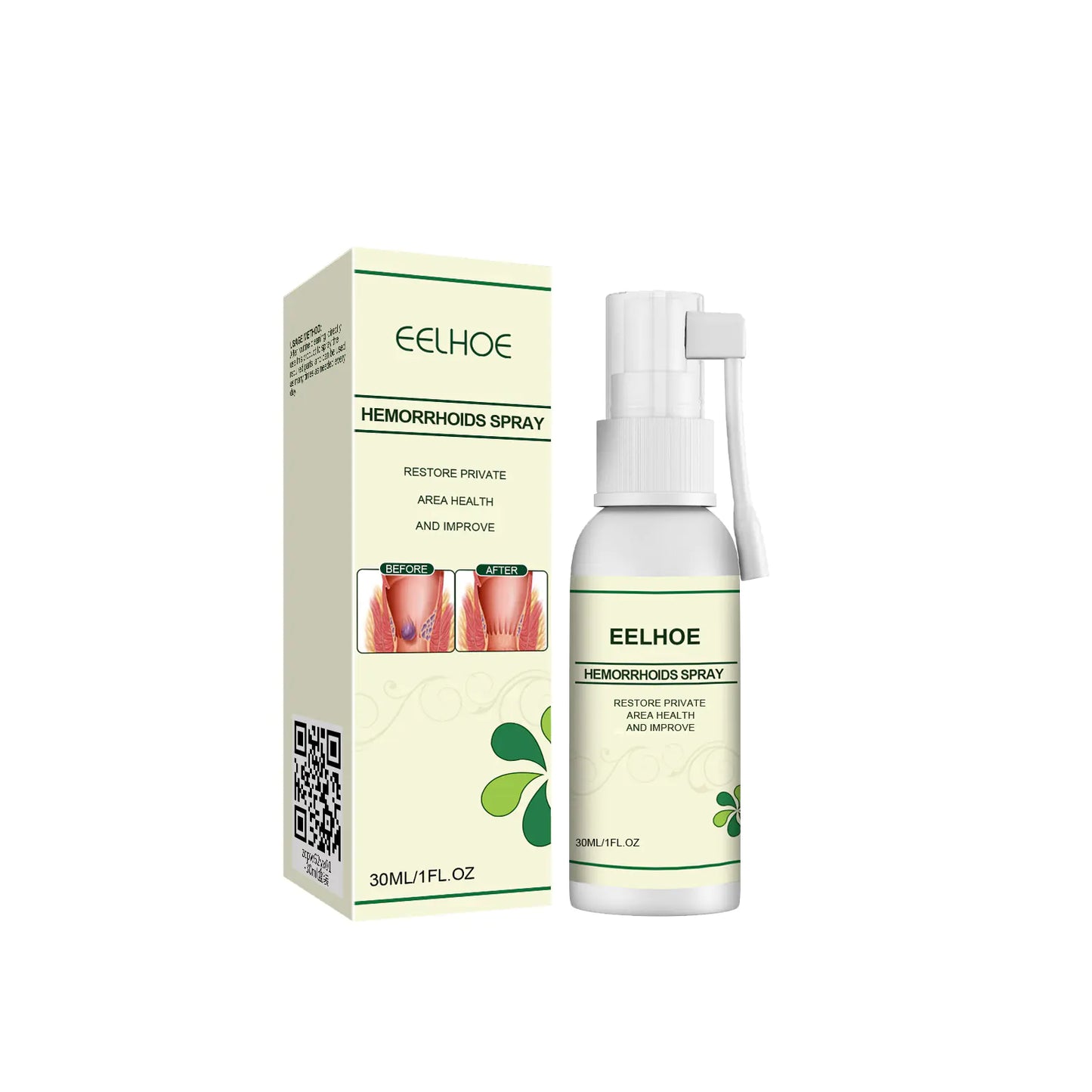 EELHOE Anus Relief Spray – Fast & Gentle Hemorrhoid Car