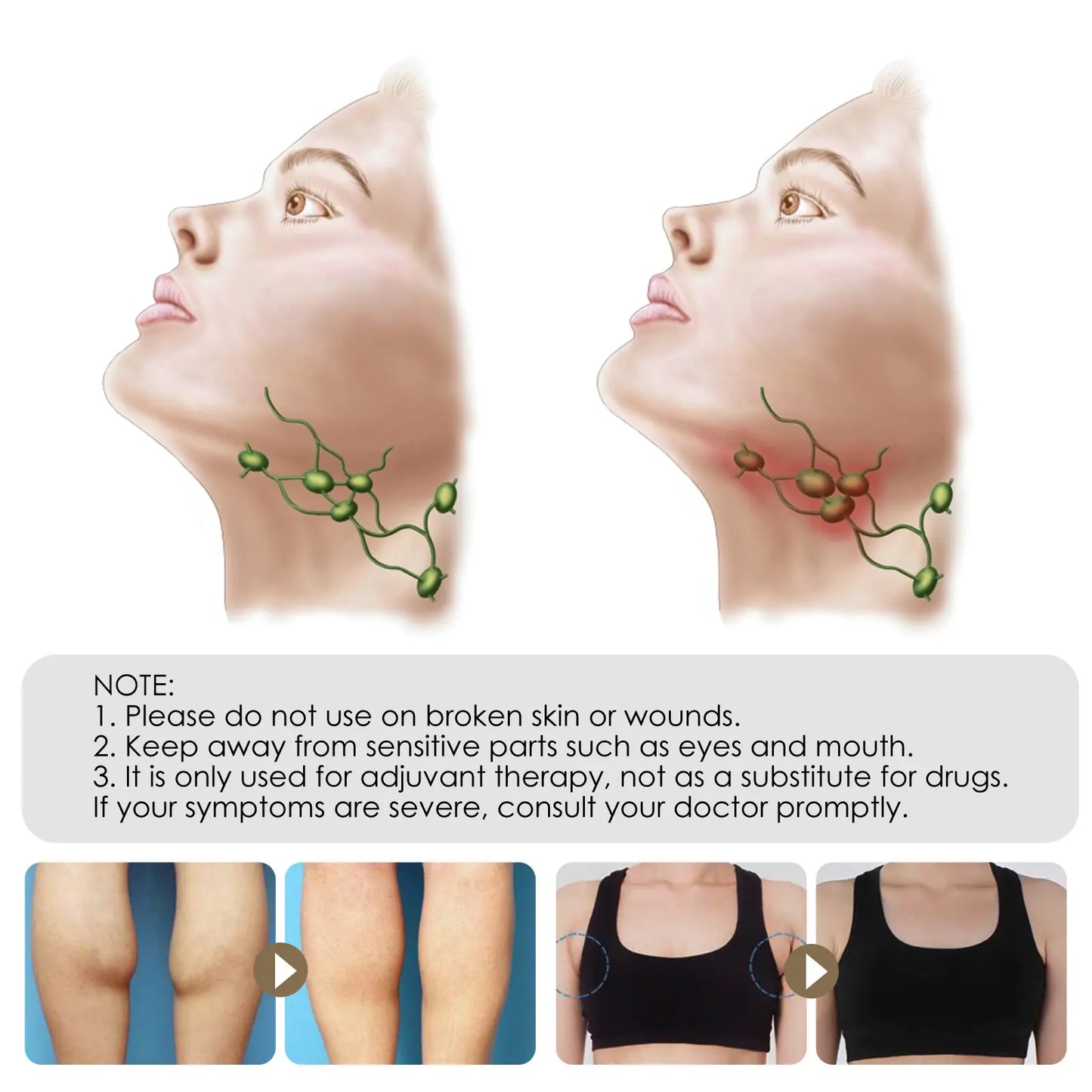 South Moon Lymphatic Drainage & Firming Cream – For Neck & Underarm Detox