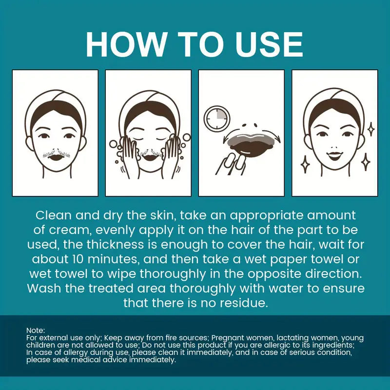 GlideAway™ Unisex Hair Removal Cream