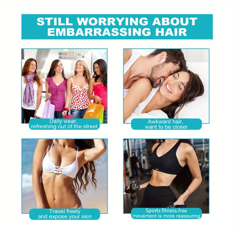 Painless Hair Removal Cream for Men and Women