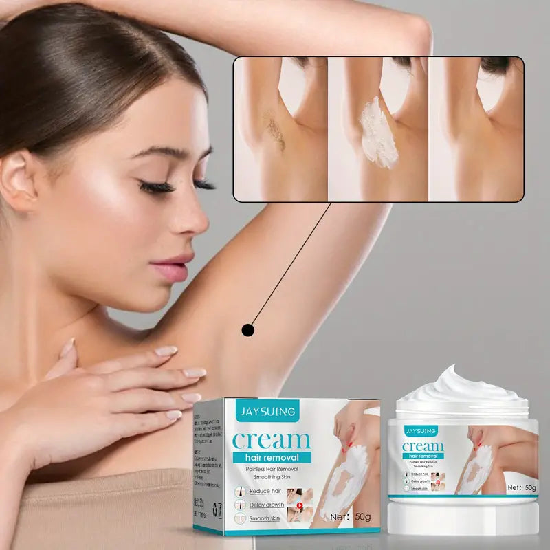 Painless Hair Removal Cream for Men and Women